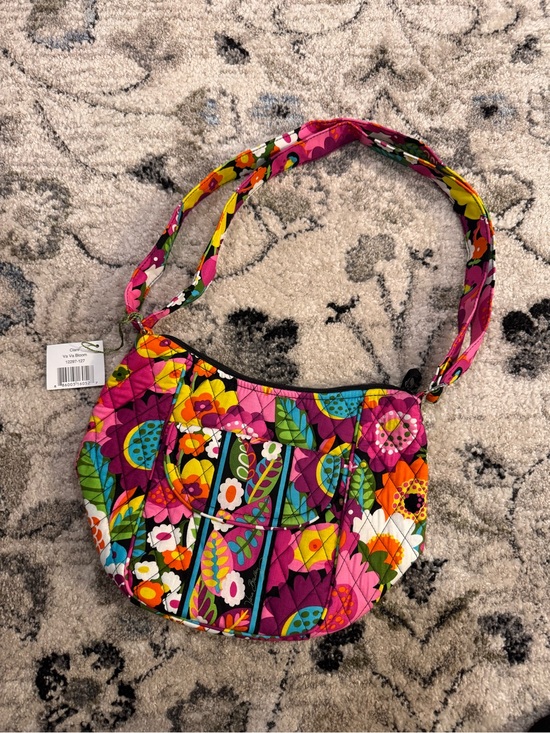 Vera Bradley Handbags - NWT Vera Bradley Crossbody Shoulder Clare Purse in Va Va Bloom
